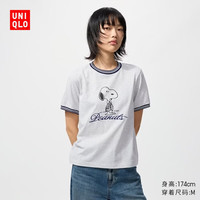 优衣库 PEANUTS UT 女装印花短袖T恤