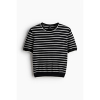 H&M 女士时尚休闲针织短袖 1232470