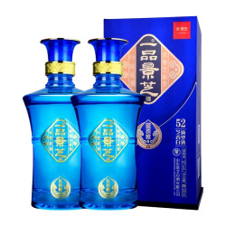 景芝 一品景芝蓝淡雅52度500ml*2盒