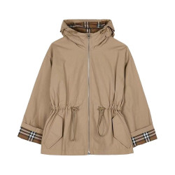 BURBERRY 女士连帽夹克外套 6267646278110