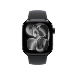 Apple Watch Series 11 智能手表 亮黑色 46mm