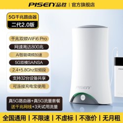 品胜 5G无线千兆路由器新款免拉网线随身wifi上网移动高速wifi6无限速热点5gcpe宽带全国通用流量办公无线网络