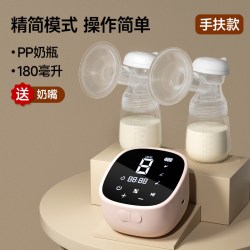 鹿呗呗双边电动吸奶器按摩吸乳母乳全自动免手扶挤奶器吸乳器轻音