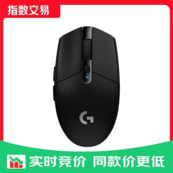 罗技 G304 2.4G LIGHTSPEED 无线鼠标 12000DPI 黑色