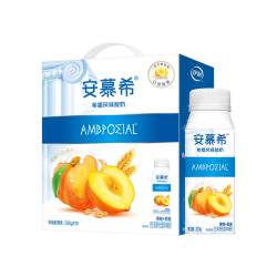 安慕希 希腊风味酸奶 黄桃+燕麦