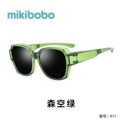 mikibobo 户外太阳镜 墨镜男女折叠 近视专用套镜
