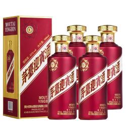 茅台 迎宾酒紫迎宾 53%vol 酱香型白酒 500ml*4瓶