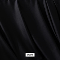 3号馆 锦纶运动服布料 吸湿排汗透气 黑色 1米
