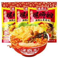 螺霸王 螺蛳粉 原味 330g*3袋 大片腐竹