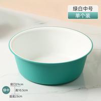 SIVASS 洗脸盆家用加厚洗漱盆子洗脚盆宿舍洗头盆塑料盆