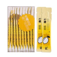 养蜂婆婆 蜂蜜柠檬柚子茶百香果汁蜜便携装 120g 12g*10