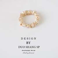 DUOSHANG 朵尚 高品质缎面发圈 6厘米 AA3826