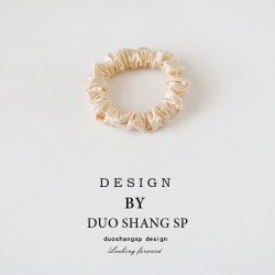DUOSHANG 朵尚 高品质缎面发圈 6厘米 AA3826