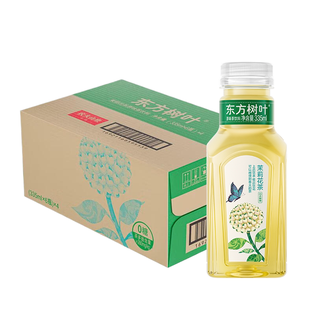 88VIP：农夫山泉 东方树叶多口味选无糖茶饮料 335ml*24瓶