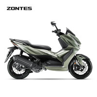 升仕 368D 电子油门版踏板车 368cc 金石绿