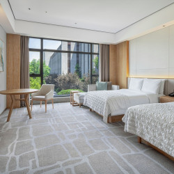 峨眉山恒邦艾美度假酒店2晚+特色咖啡2杯+健身房+儿童乐园+双人泡池+峨眉山站接送