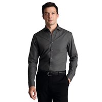 CHARLES TYRWHITT 男士修身温莎领府绸短袖衬衫 FOP0034CHA