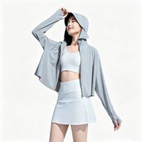茉寻 赵露思同款 原纱 斗篷款防晒衣 银河灰 L