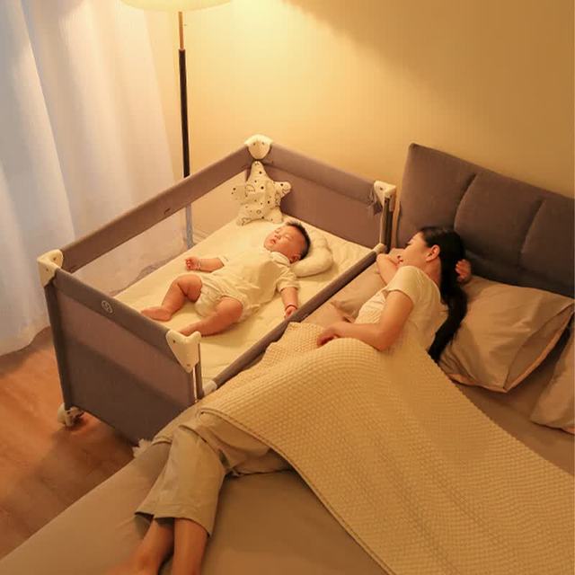 coolbaby 折叠婴儿床 送隔尿垫