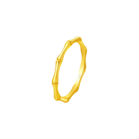 周大福 EOF193 足金黄金戒指女款 12号 约1.95g