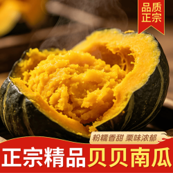 萤果 贝贝南瓜4.5- 5斤 装【5-12枚】