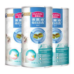 麦富迪 猫洁齿粒 三文鱼褐藻味 150g 猫咪零食