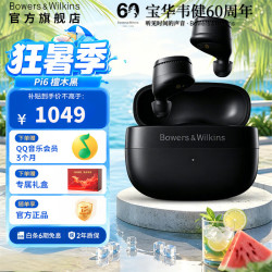 宝华韦健 Pi6 入耳式真无线主动降噪蓝牙耳机 檀木黑