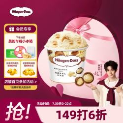 哈根达斯 夏威夷果仁冰淇淋 81g