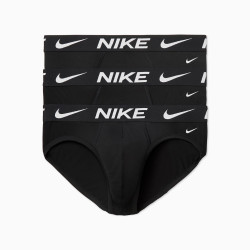 【破价】Nike 耐克男士必备微弹力三角内裤(3 件装), 黑色 / 黑色