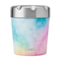 S'well 不锈钢冰淇淋冷藏机,16 盎司(约 453.6 克),糖果云,三层真空隔热容器可冷冻冰淇淋长达 4 小时,不含 BPA