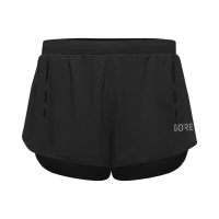 GORE WEAR 男士开叉短裤,黑色//白色,小号
