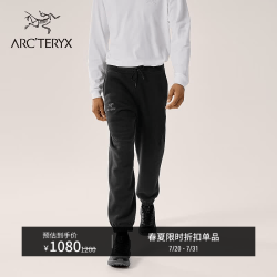 ARC'TERYX EMBLEM FLEECE JOGGER 男子休闲长裤 黑色 S