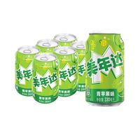 百事 可乐 美年达 Mirinda 橙味 碳酸饮料汽水 百事出品 新老包装随机发货 330ml*6罐
