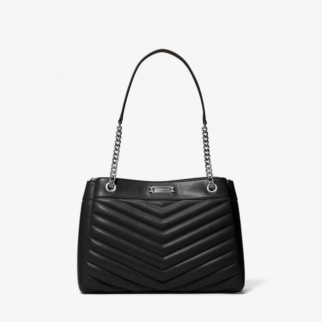 MICHAEL KORS 中号纯色女士皮革单肩手提包