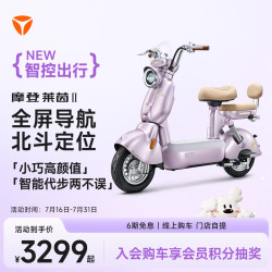 雅迪 摩登莱茵二代 智能电动自行车