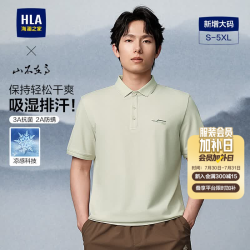 海澜之家 男士POLO衫 浅绿5A L