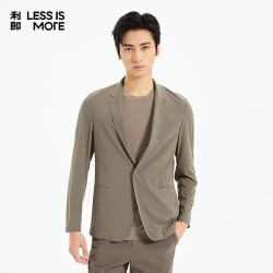 利郎 Q5XKF38 凉感轻薄 卡其色 175A 男士西服
