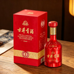 古井贡酒 42度 岁月经典5铂金版500ml 单瓶装 浓香型白酒