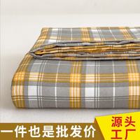 魅森 条纹设计卧室床品单床单