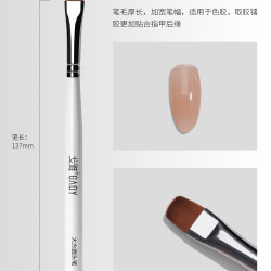 戈雅 美甲笔刷套装全套拉线圆头光疗彩绘笔练习画指甲油胶工具