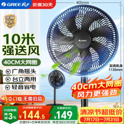 格力 FD-35X65h7 落地扇 黑色