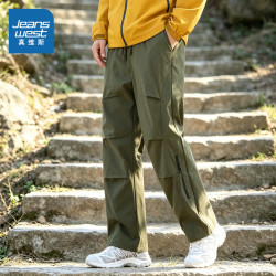 真维斯 男士工装休闲长裤