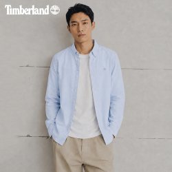 Timberland 男装长袖牛津衬衫|A2ARQ