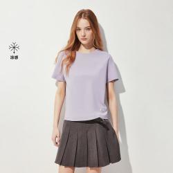 ONLY 正肩合体 女士圆领T恤