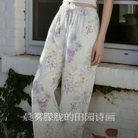 香影 薄款透气 女士睡裤
