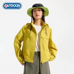 OUTDOOR PRODUCTS 加州云雀2026新款冲锋衣女防泼轻量外套