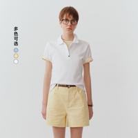 限尺码：TEENIE WEENIE 小熊女装POLO衫T恤夏季清新活力时尚短袖