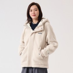 OUTDOOR PRODUCTS 加州云雀绒类服厚款保暖连帽抓绒卫衣外套