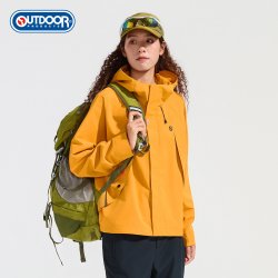OUTDOOR PRODUCTS 加州云雀三合一夹克外套抓绒内胆女立体裁剪
