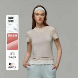 TEENIE WEENIE 小熊 女士圆领T恤 春夏短袖